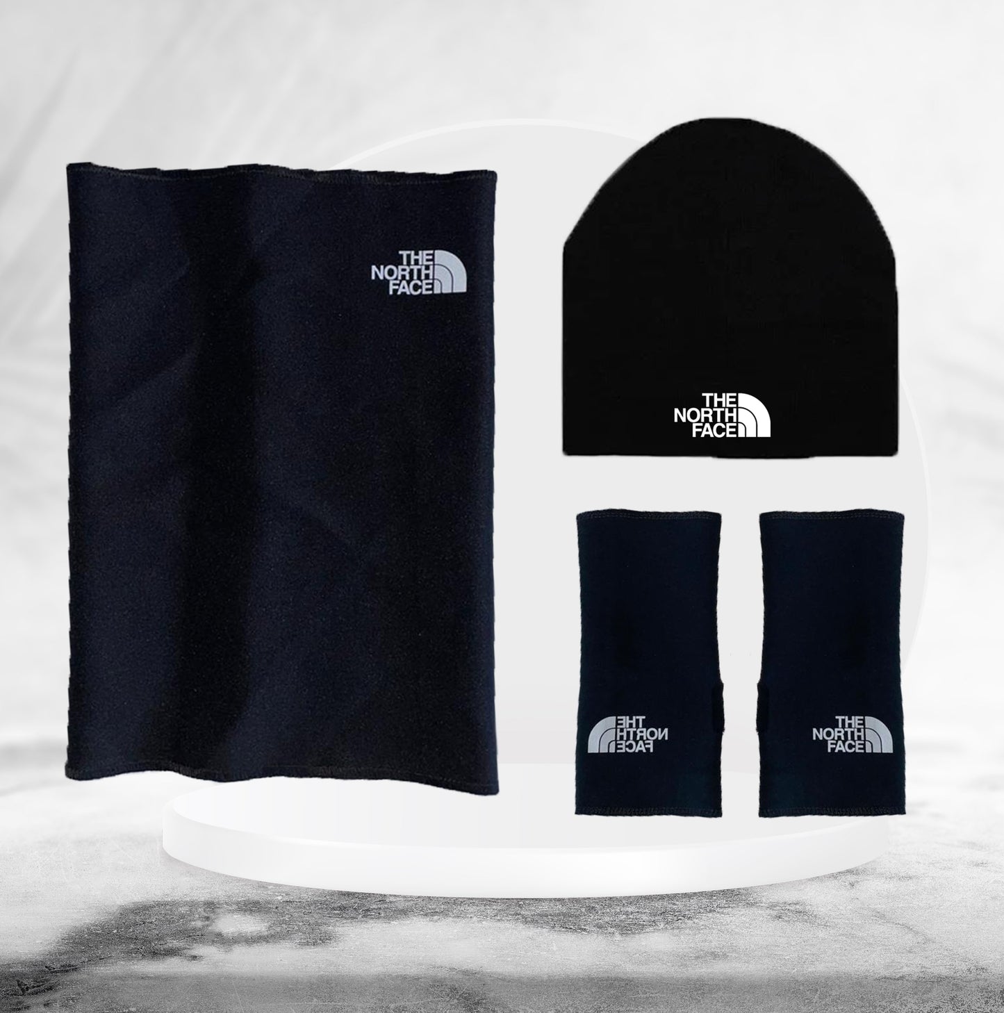 1 Pack Cagoule+gants+bonnet NORTH FACE ''خارج كازا +20 درهم''