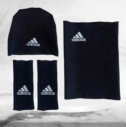 1 Pack Cagoule+gants+bonnet "ADIDAS" (التوصيل مجاني في كل مدن المغرب)