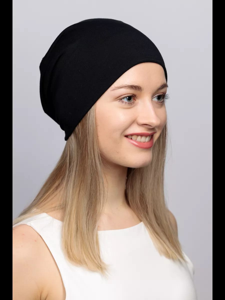 Pack Confort & Layering : Bonnet Souple Noir et Snood à Capuche Modulaire