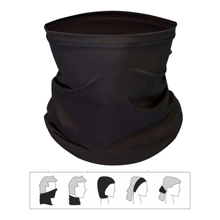 Pack Accessoires Homme : Durag Satin, Bandeau Sport, Cache-Cou Multi-Fonction & Casque Audio