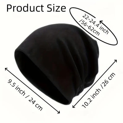 Pack Complet Couvre-Têtes Multifonctionnels en Noir