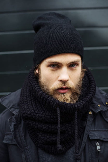 Pack Accessoires Homme Noir : Bonnet de Soin, Durag, Bonnet et Bandeau Sport Unisexe